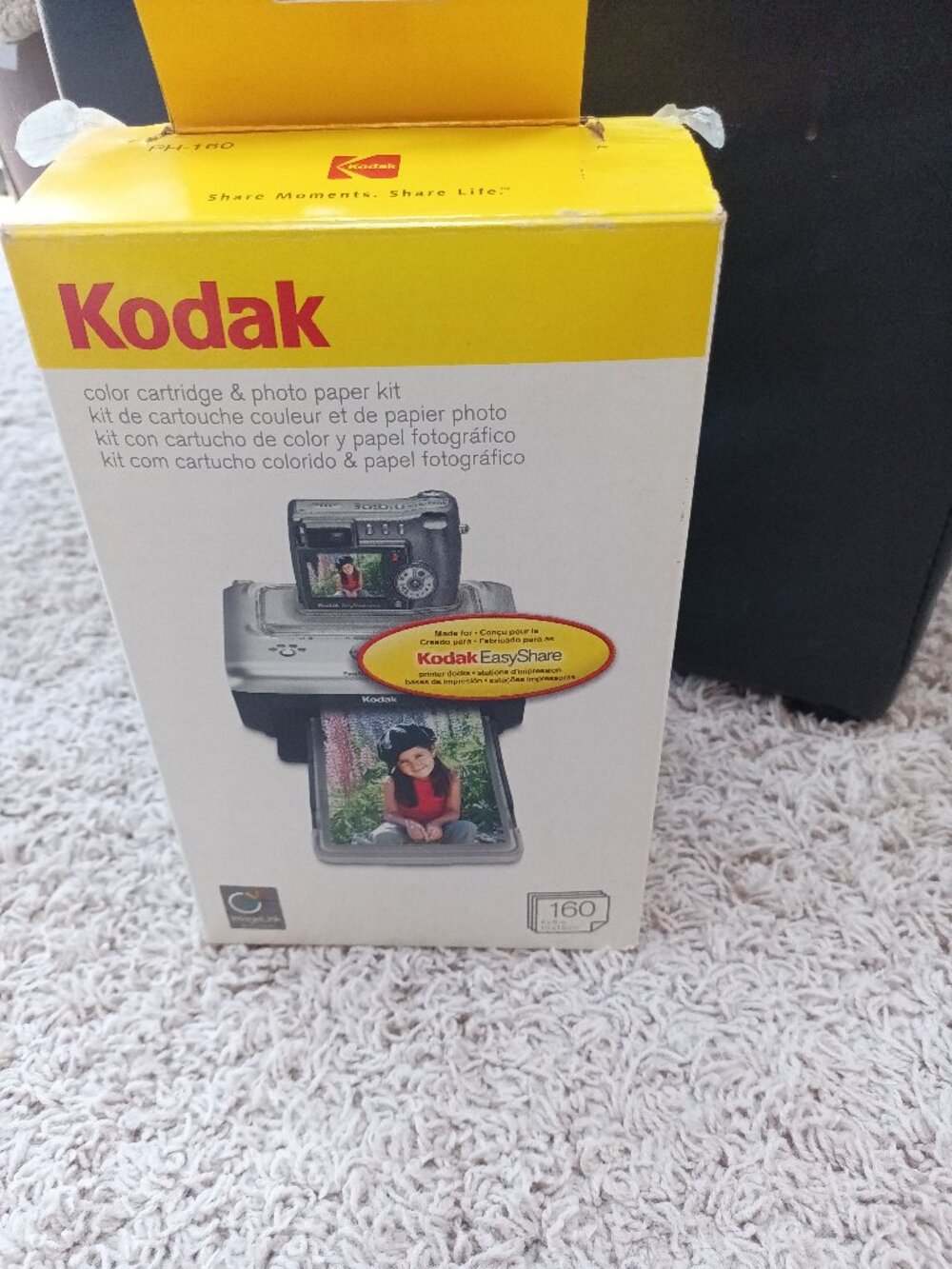 New Kodak EasyShare 4 Color Cartridges & 8 Photo Paper Kit Set NRFP 2005